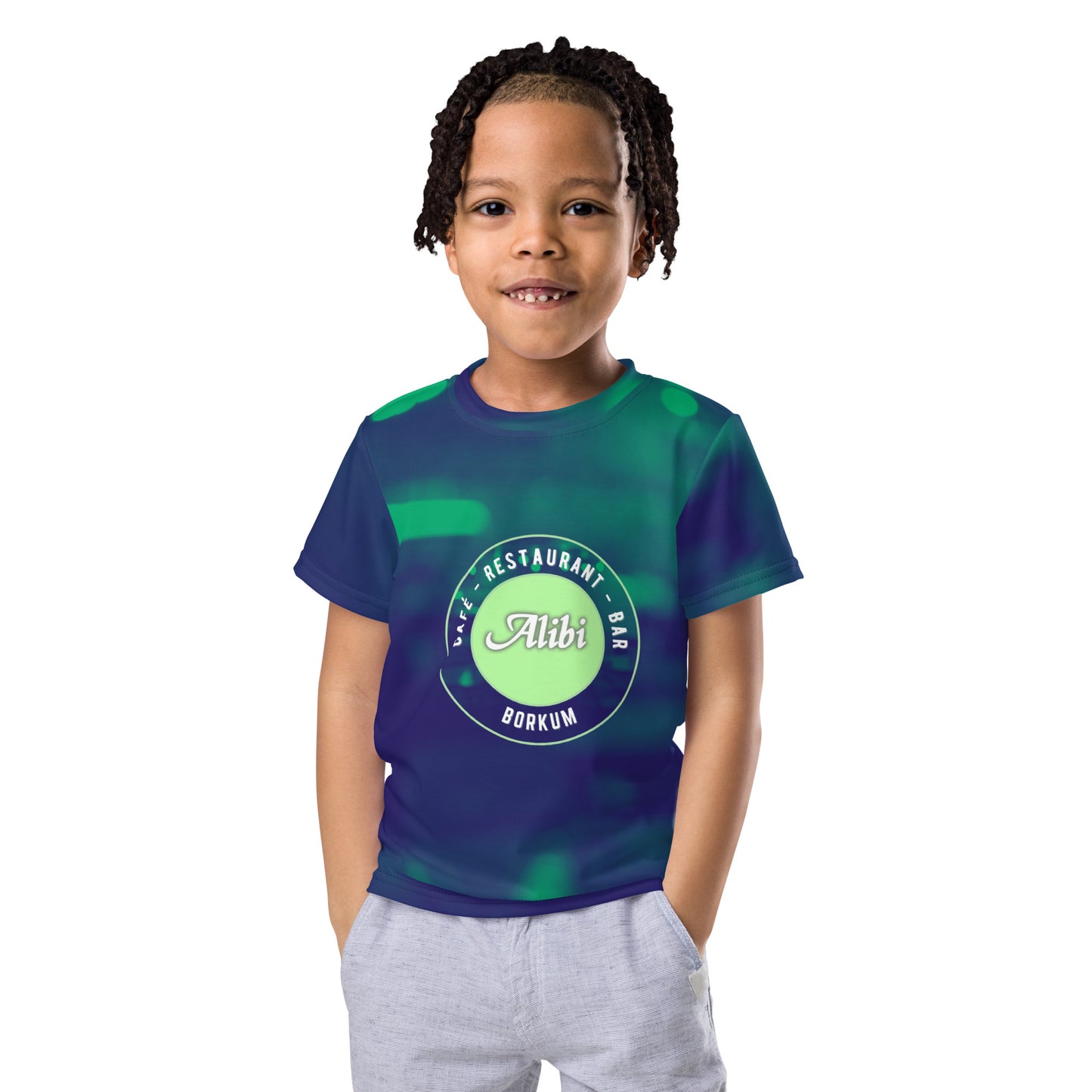 T-Shirt mit Rundhalsausschnitt für Kinder