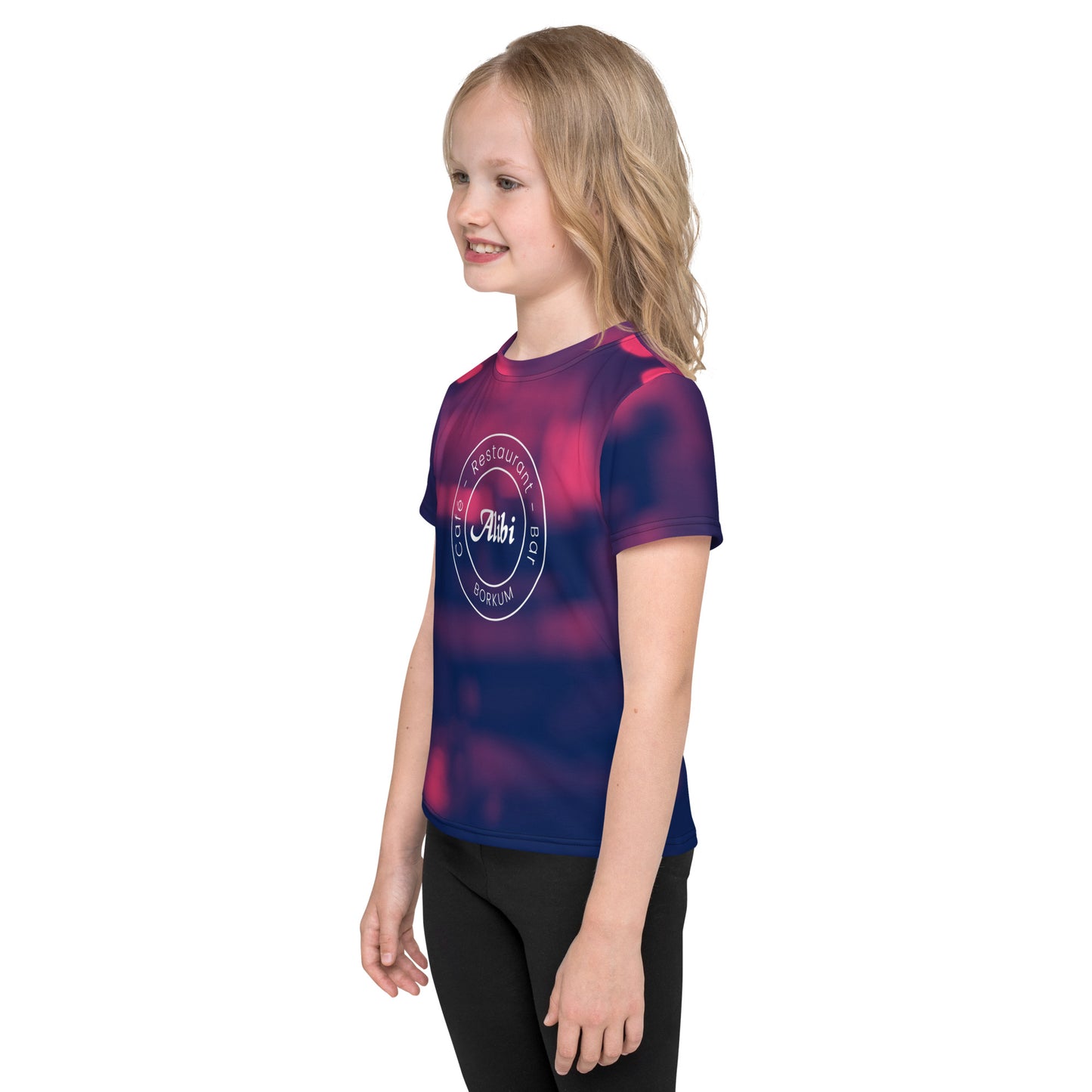 T-Shirt mit Rundhalsausschnitt für Kinder