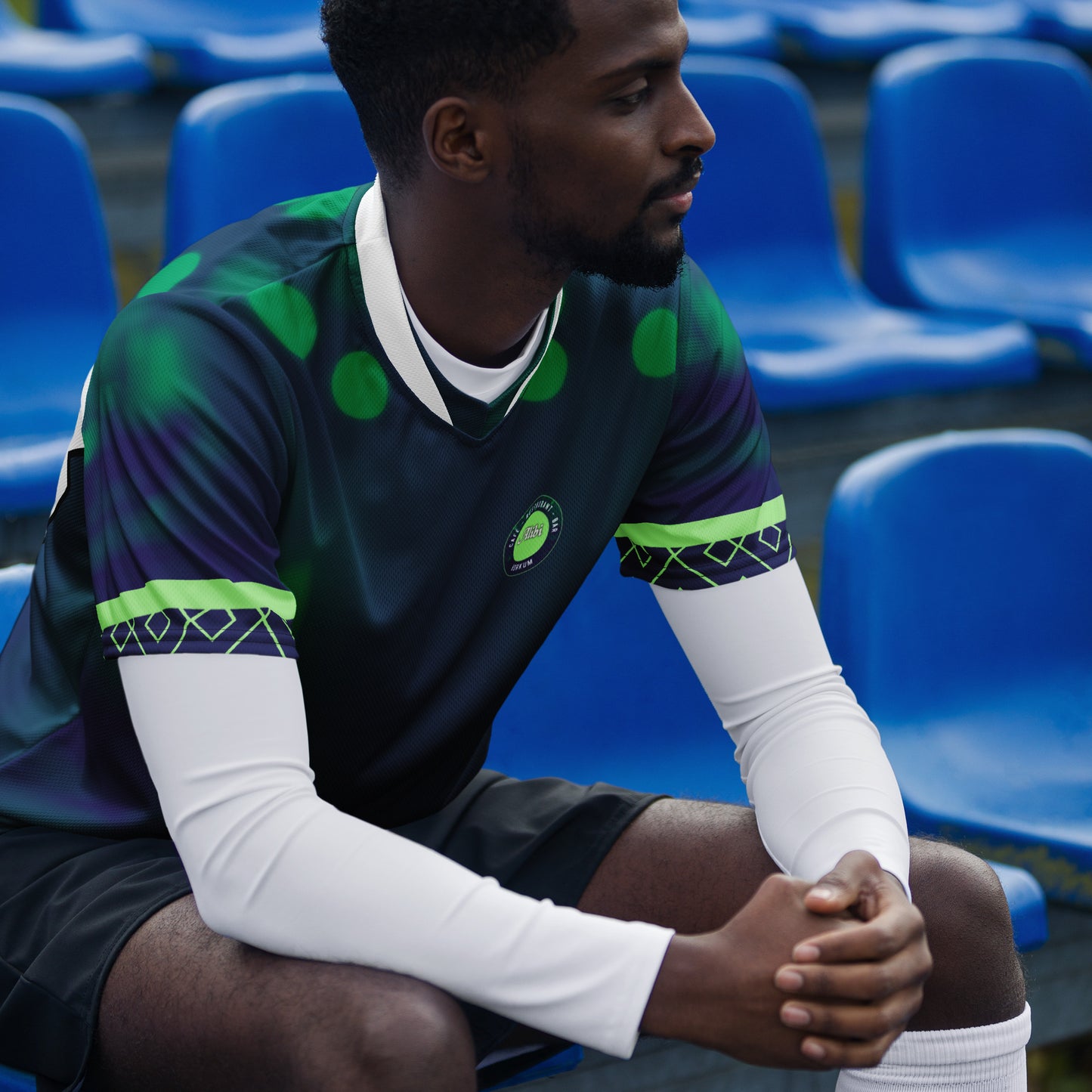 Recyceltes Unisex-Trikot mit Allover-Druck