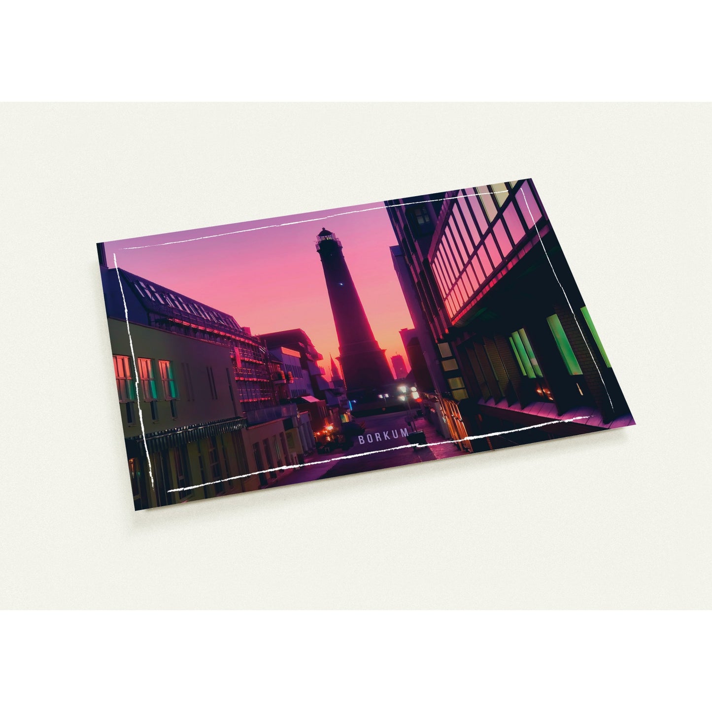 10 Postkarten - Neuer Leuchtturm