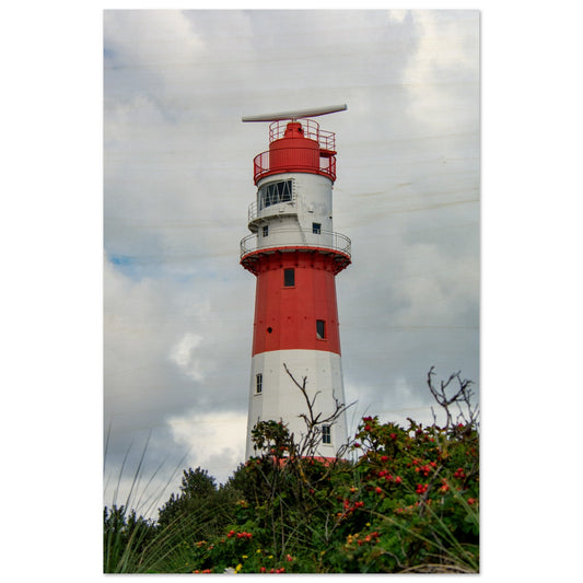 Holzdruck - Der elektrische Leuchtturm